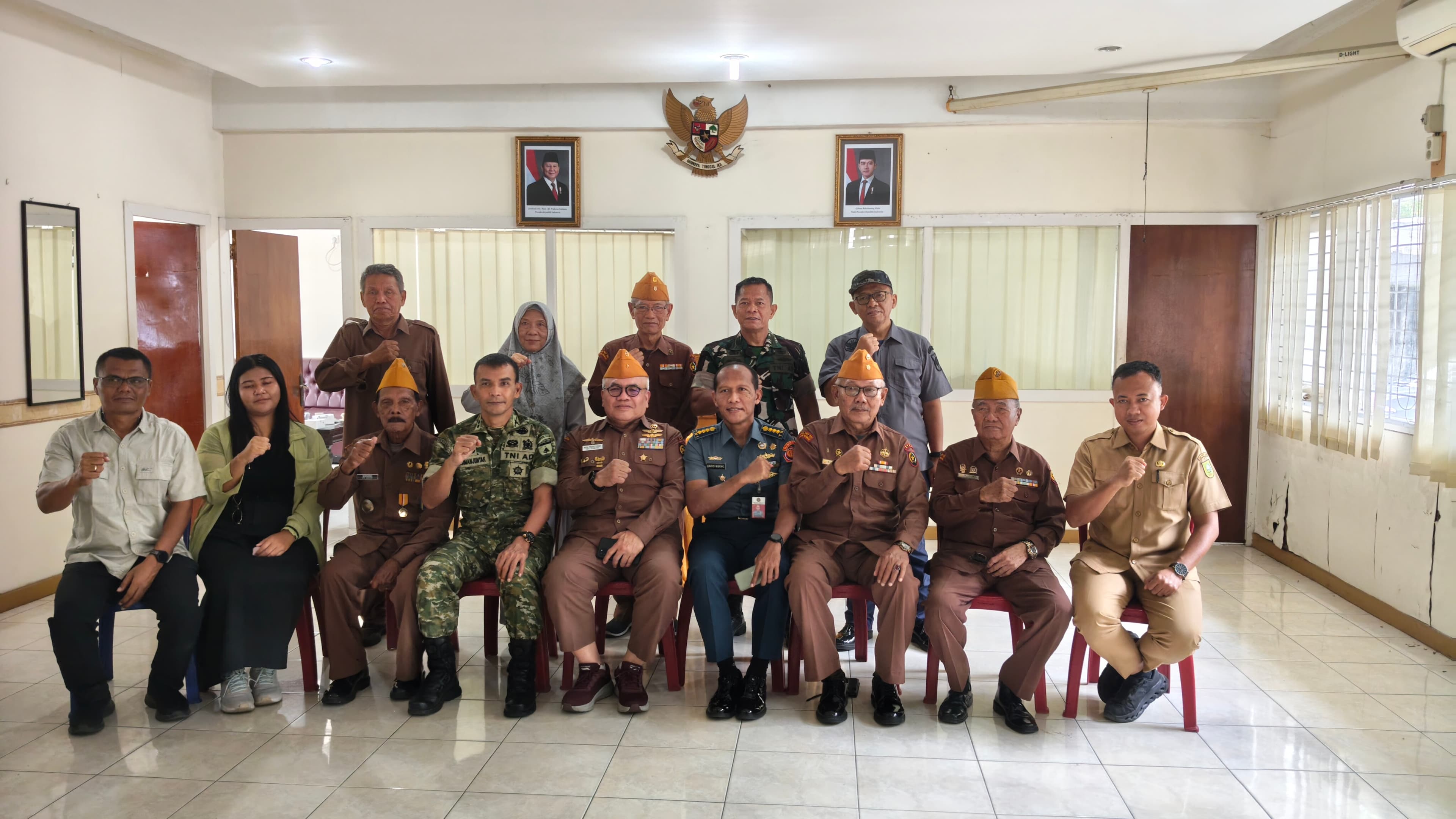 Kodam XIX Tuanku Tambusai Siap Kawal Renovasi Kantor LVRI Riau, Koordinasi Kemhan Tegaskan Layanan Veteran Tetap Berjalan