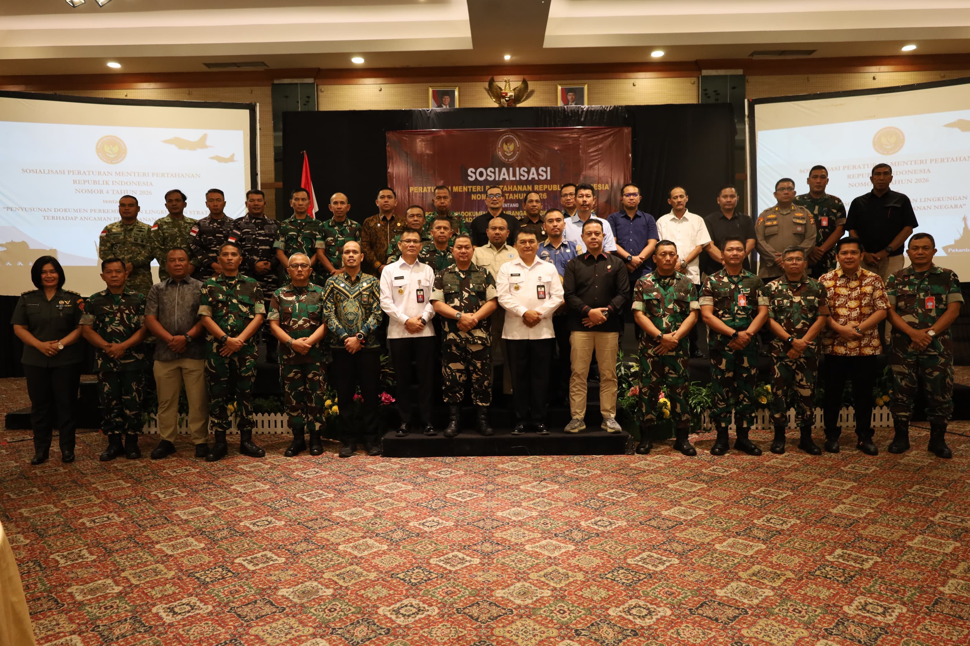 Lingkungan Strategis Berubah Cepat, Kodam XIX Tuanku Tambusai Perkuat Koordinasi Hadapi Ancaman