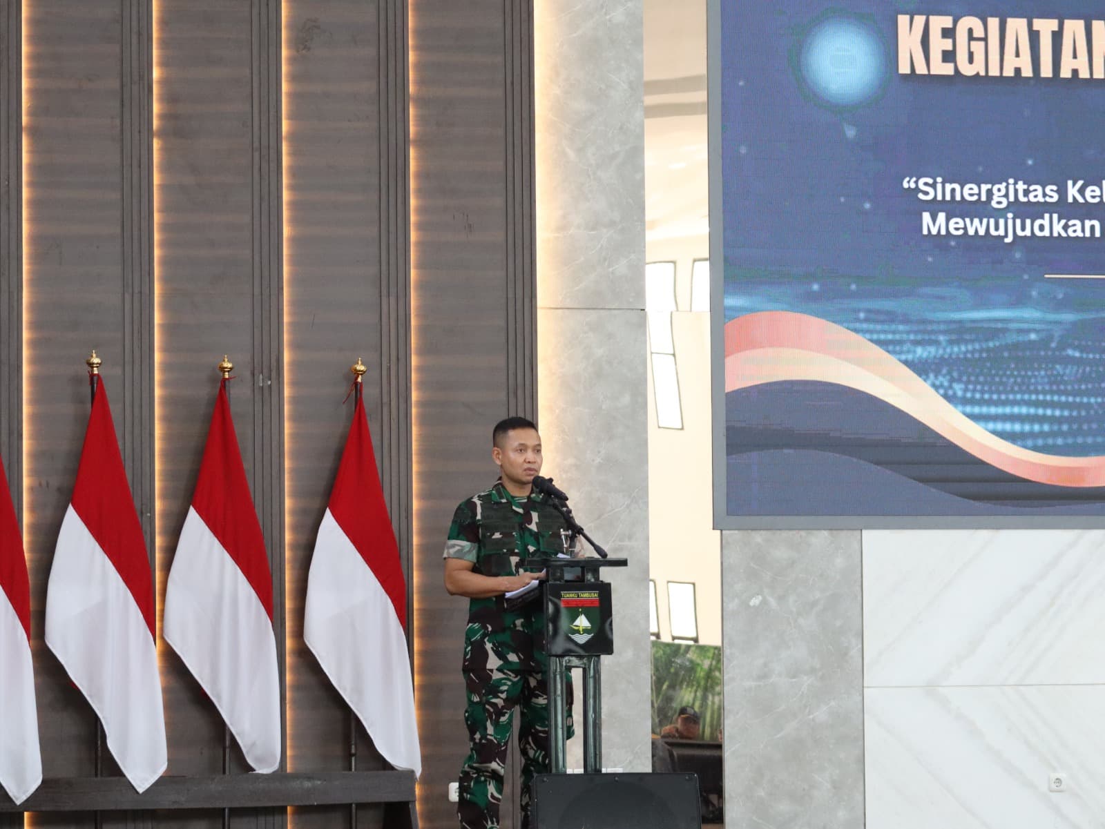 Komsos Komponen Bangsa di Makodam XIX/TT Berlanjut dengan Uji Kekompakan dan Kerja Sama Tim
