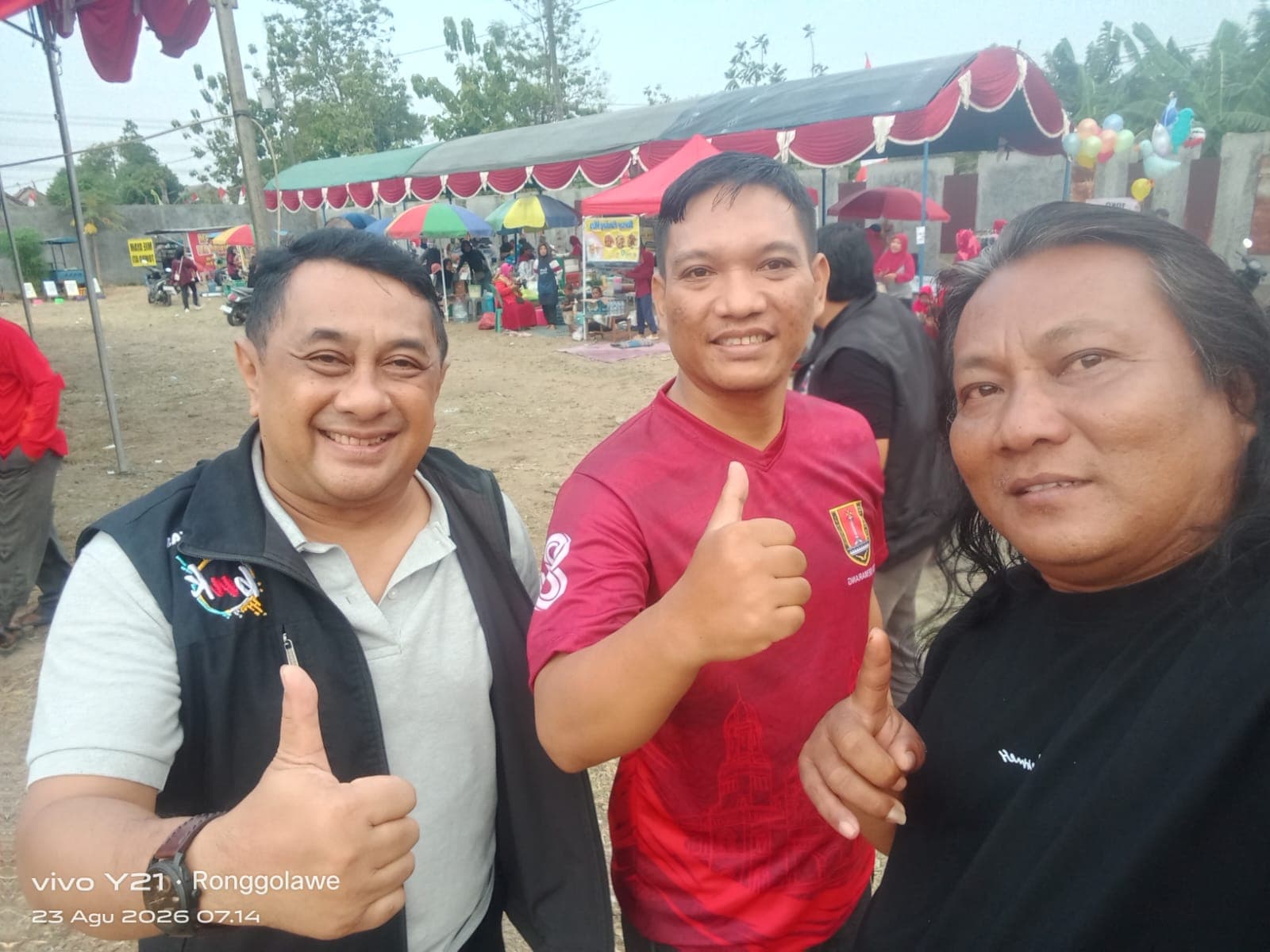 Ribuan Warga Penggaron Kidul Guyup Rayakan HUt RI ke 81 Lewat FUN RUn 4,5 KM