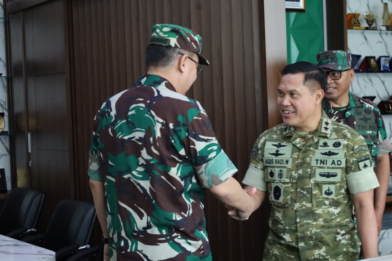 Kodam XIX/Tuanku Tambusai Terima Dirdik Seskoad, Dorong Pengembangan Profesionalisme Perwira
