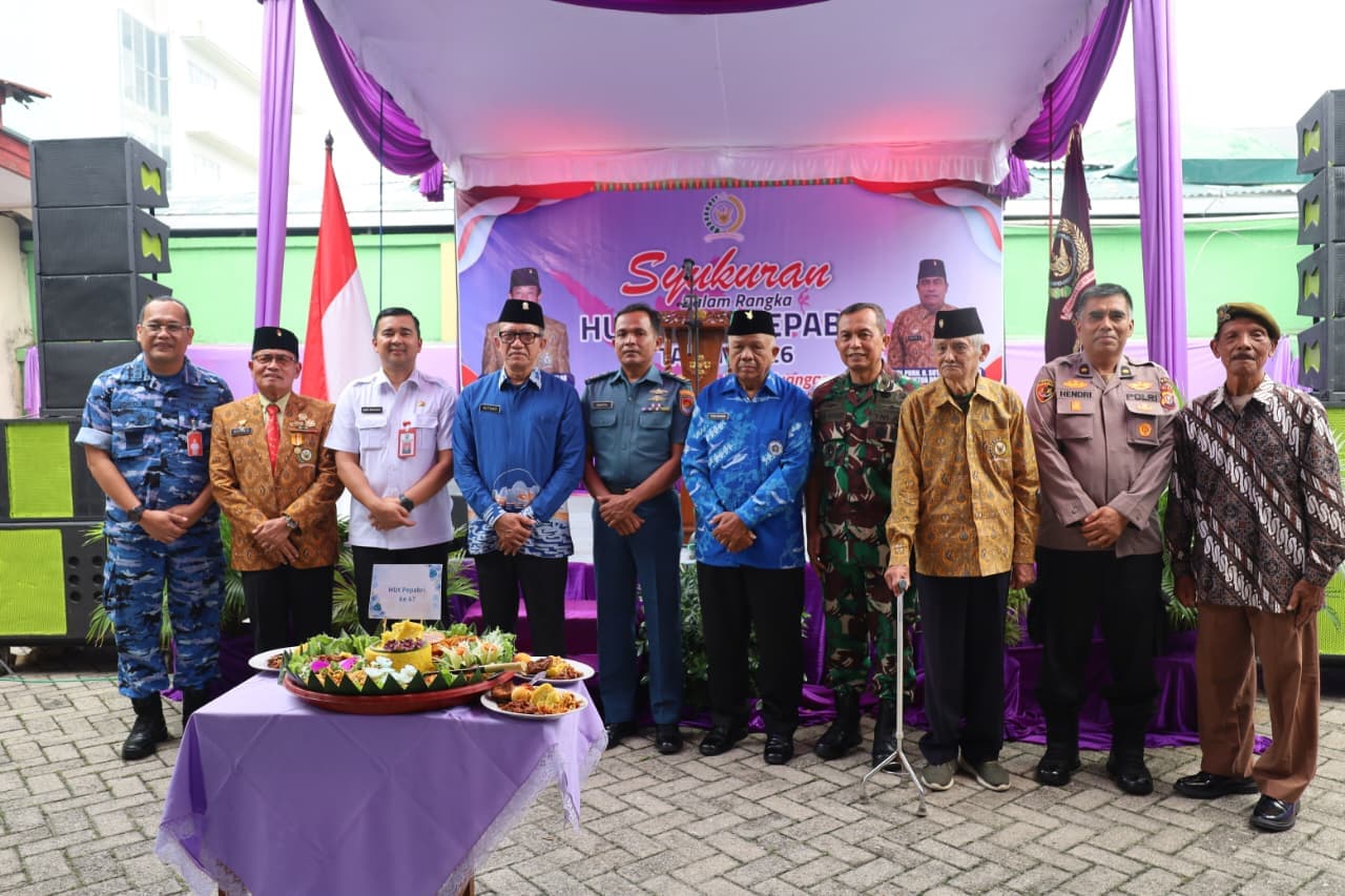 Kodam XIX/Tuanku Tambusai Hadiri HUT ke-67 PEPABRI, Perkuat Kebersamaan Purnawirawan dan Generasi Penerus