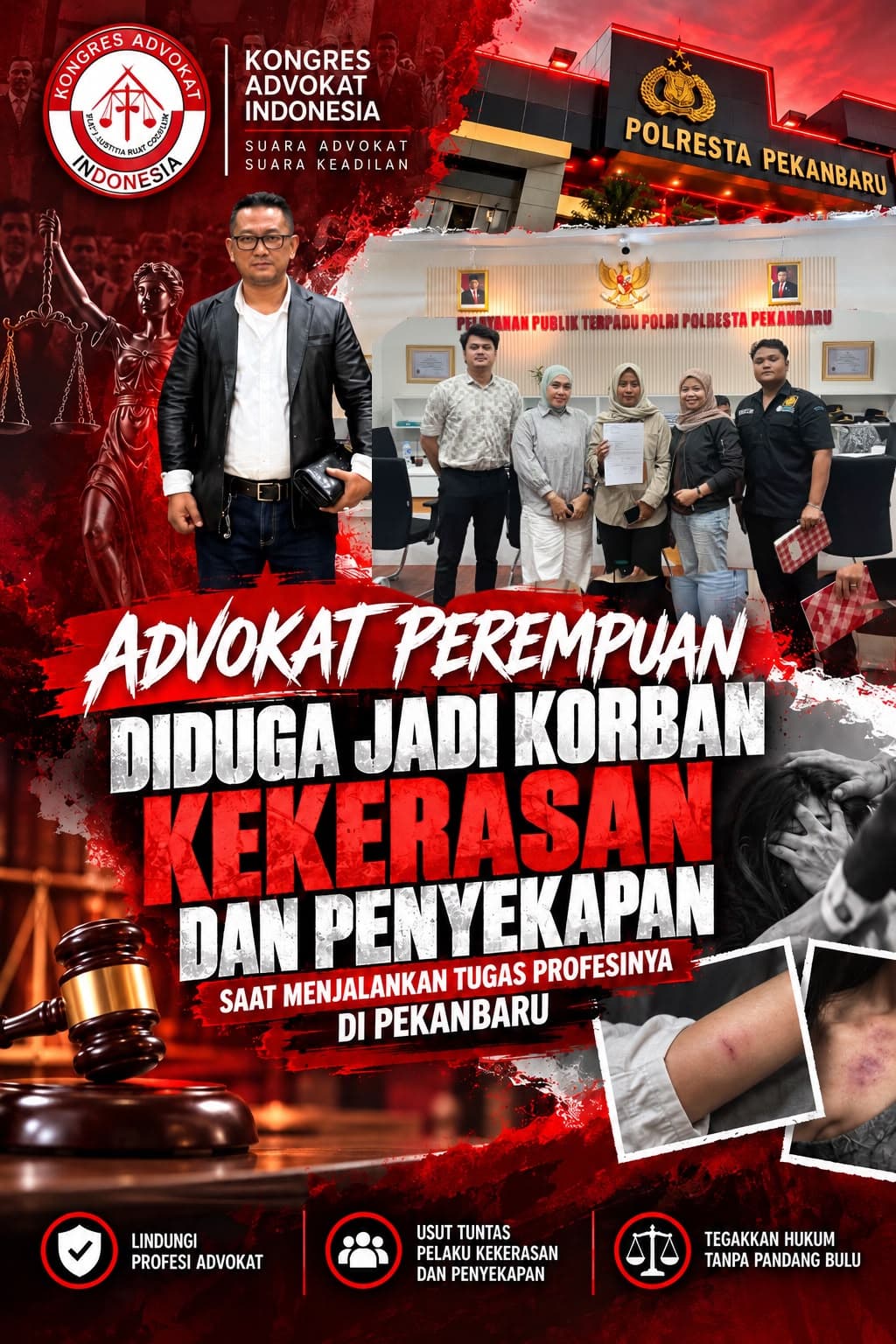 Tak Terima Disomasi, Advokat Muda Klaim Diintimidasi hingga Dikunci dalam Rumah
